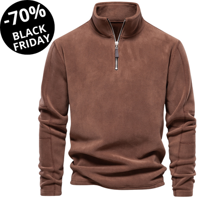 THOMAS | CHAUD ET FAIT MAIN : PULL EN POLAIRE