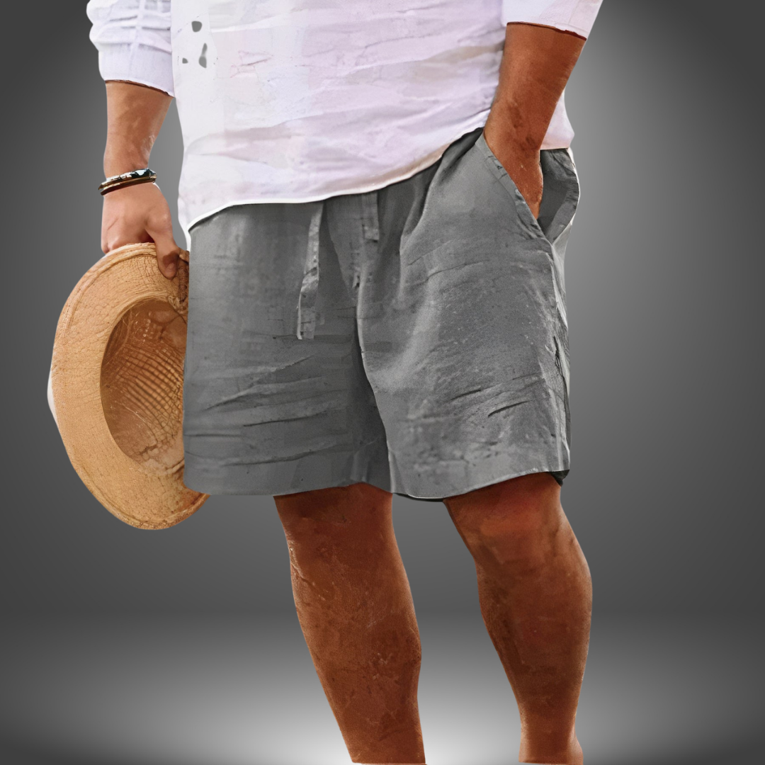 Zach | Short en lin fait main