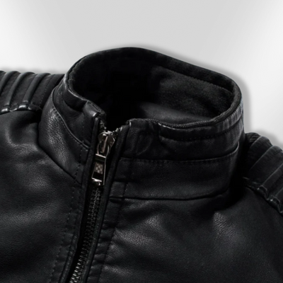 BERNULF | Veste en cuir vintage