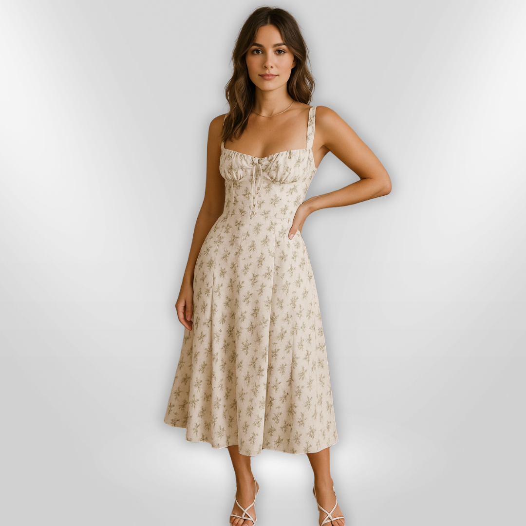 Floral Bustier | S'habiller pour sculpter la silhouette
