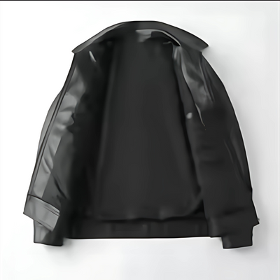 JAN | Veste en Cuir Minimaliste pour Homme