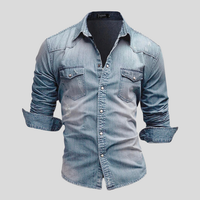 Lenoir™ - Chemise en denim moderne