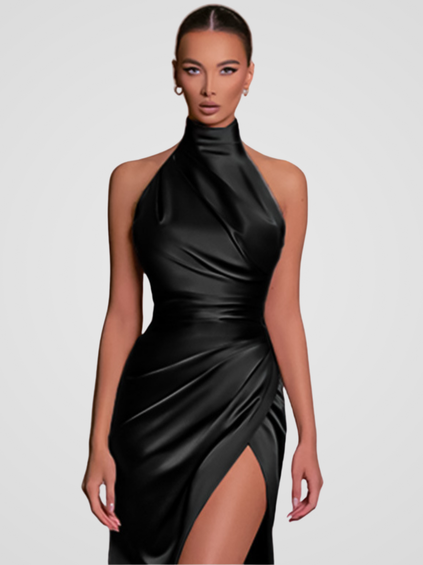 Maëlle™ Robe Satinée Chic