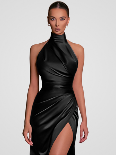 Maëlle™ Robe Satinée Chic