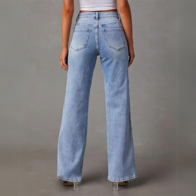 Silvia | Pantalon Taille Haute Femme