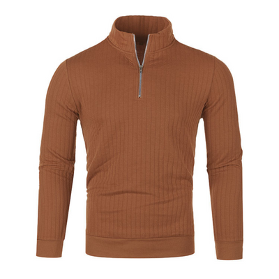 PULLOVER POUR HOMMES AVEC FERMETURE ÉCLAIR