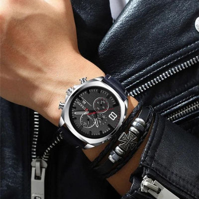 Montre Chronographe Sportive Militaire Étanche