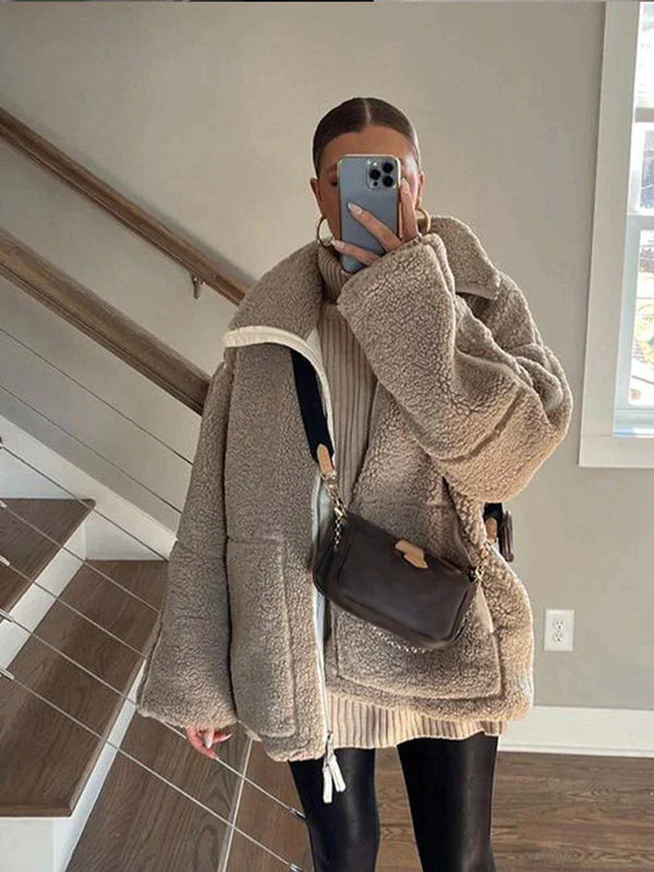 Veste en Polaire Douce | Confort Hivernal | Style Cosy