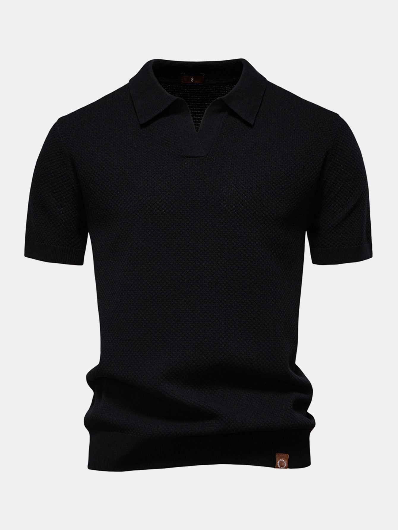 Ensemble Estival : Polo en Maille Texturée Ananas & Short Chino en Coton