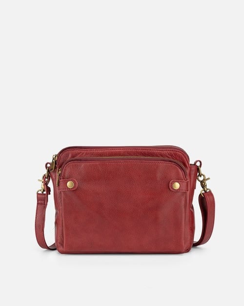 KIM™ - SAC À BANDOULIÈRE EN CUIR PRATIQUE ET ÉLÉGANT