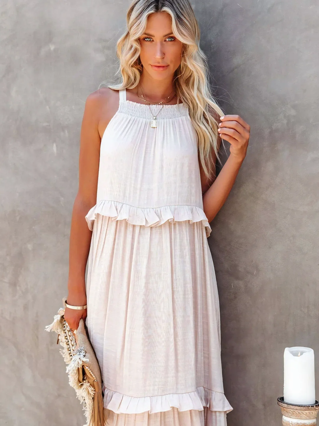 Morgane™ Robe longue brise d'été