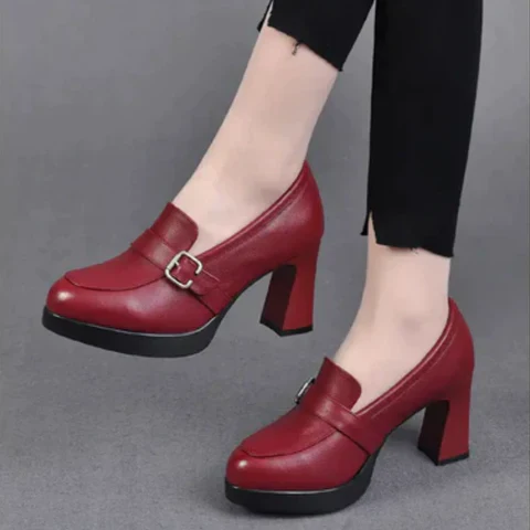 Ella | Mocassins à talons