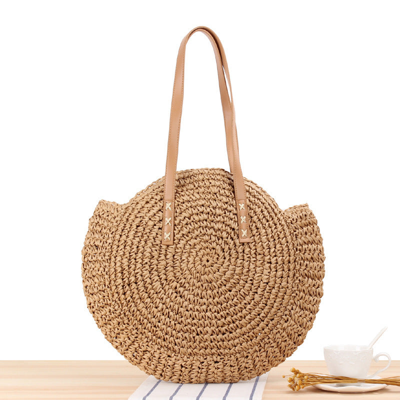 Chelsea - Magnifique sac à main en paille pour femmes