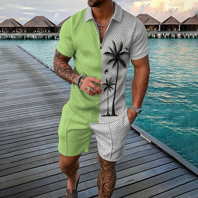 Ensemble polo et short Coconut Tree