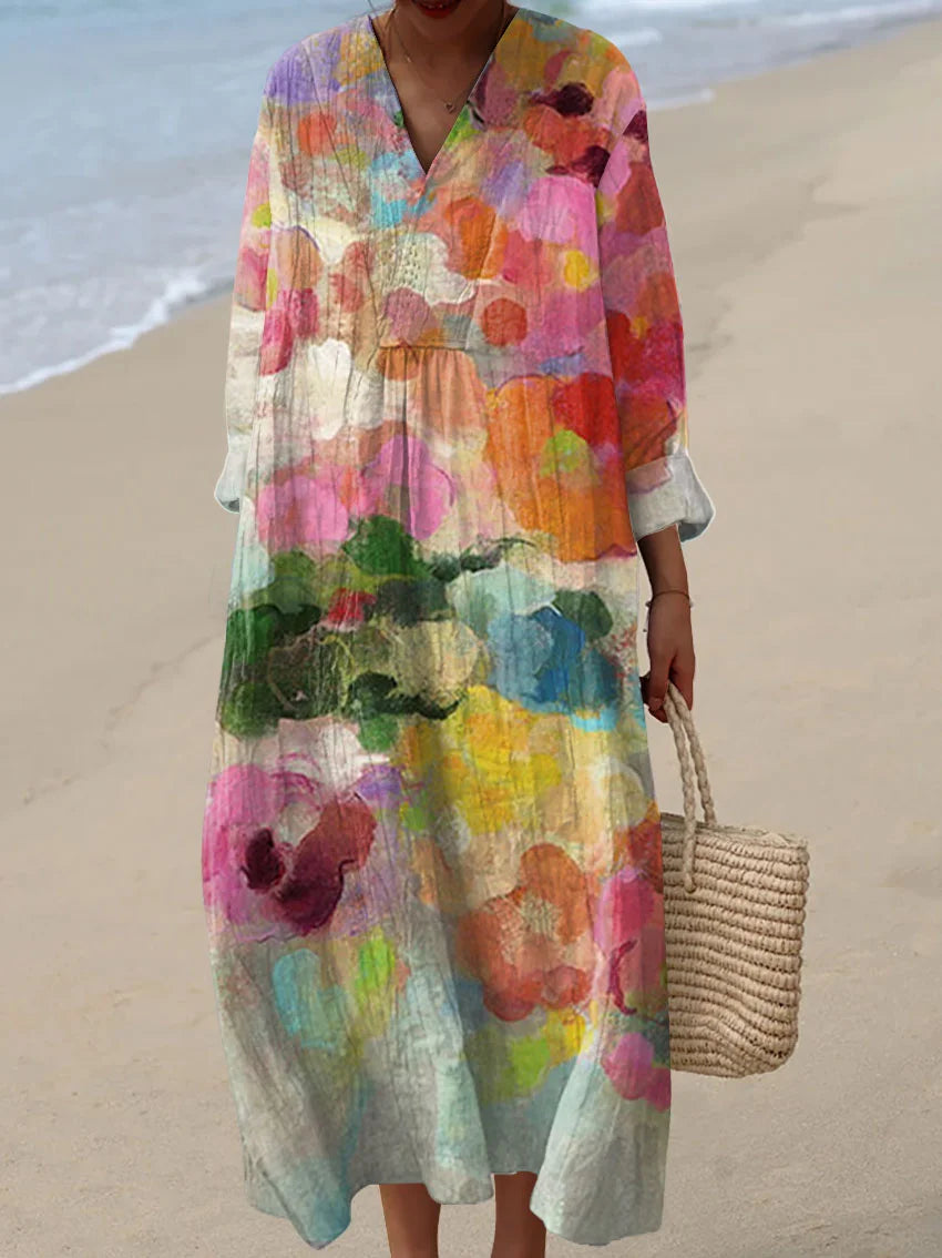 Chiara™ | Robe Graphique Vintage