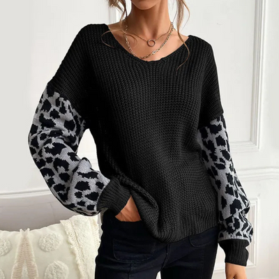 INES - Pull Tricoté Raffiné pour Femmes