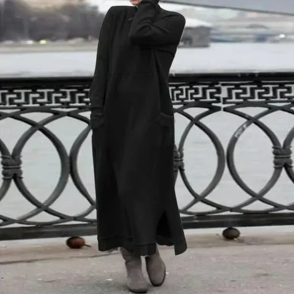Noa™ | Robe Maxi Laine & Coton