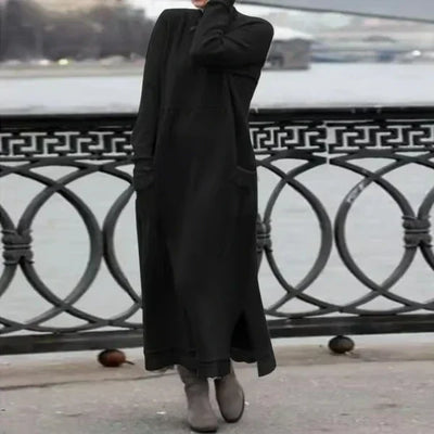 Noa™ | Robe Maxi Laine & Coton