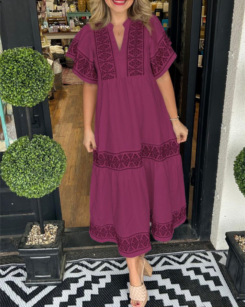 SIARI - Robe Maxi Bohème