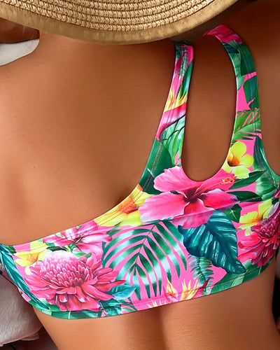 Bikini Mode Sexy Imprimé Deux-Pièces