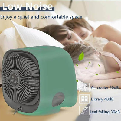 Mini refroidisseur d'air USB - Ventilateur personnel compact
