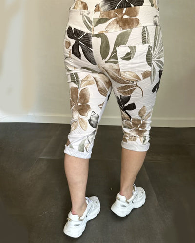 Pantalon Mode Imprimé Skinny Casual
