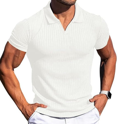 Lebron | Polo Forme Du Col Pour Hommes | Manche Courte