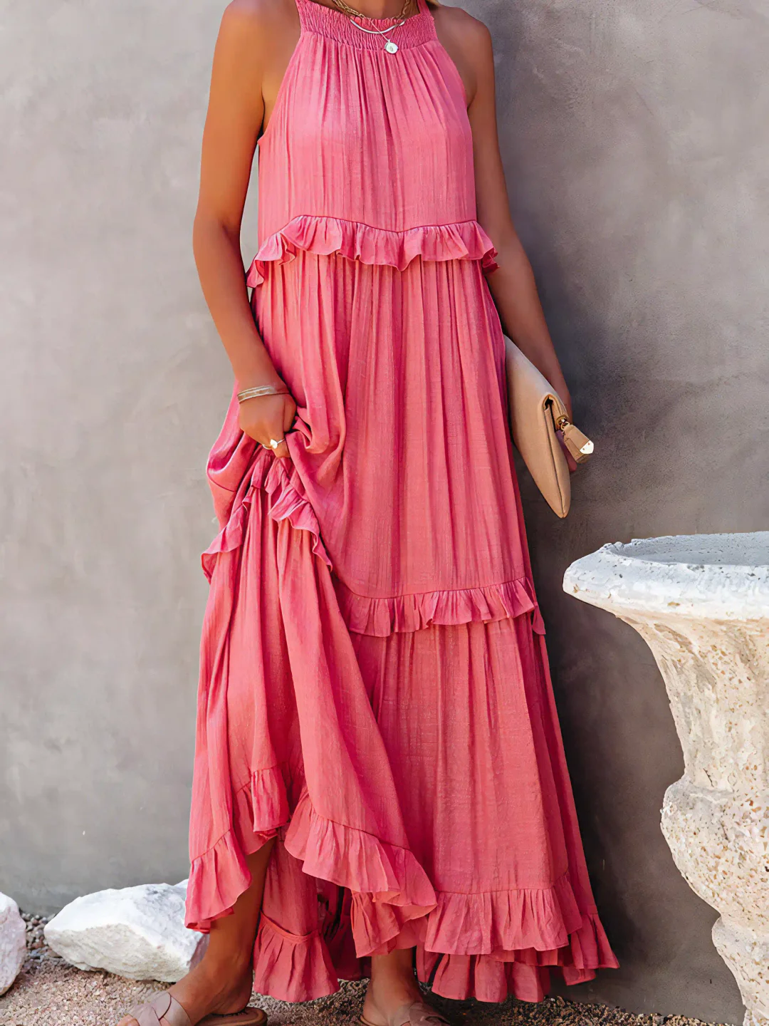 Morgane™ Robe longue brise d'été