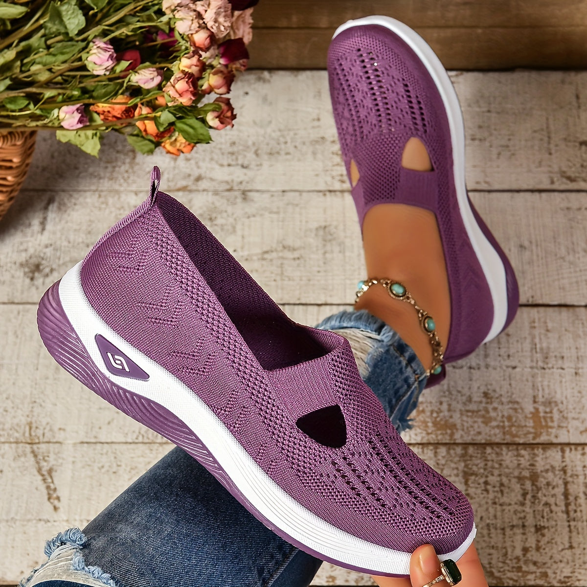 Ottilie | Chaussures respirantes à enfiler