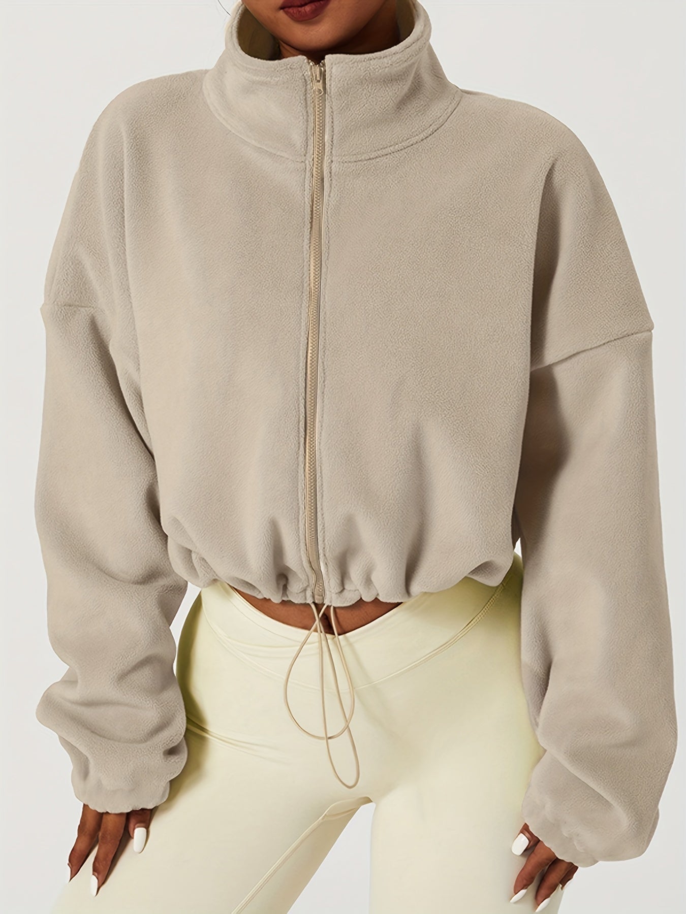 Velexia | Crop Top en Fleece