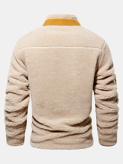 Veste en fausse fourrure Teddy zippée CRERI