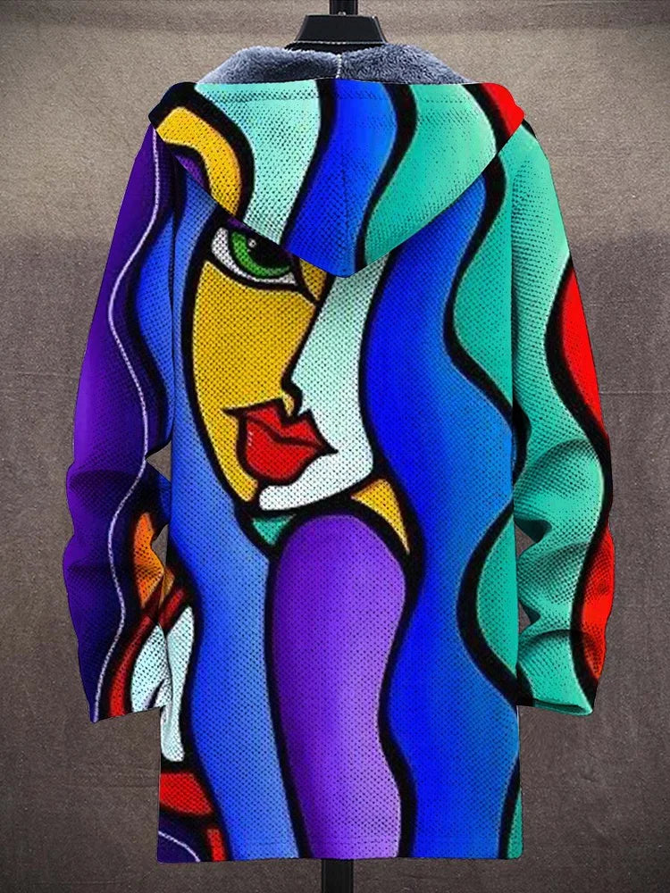 ORLANA™ | Gilet avec imprimé artistique de luxe