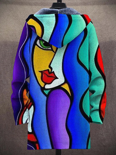 ORLANA™ | Gilet avec imprimé artistique de luxe