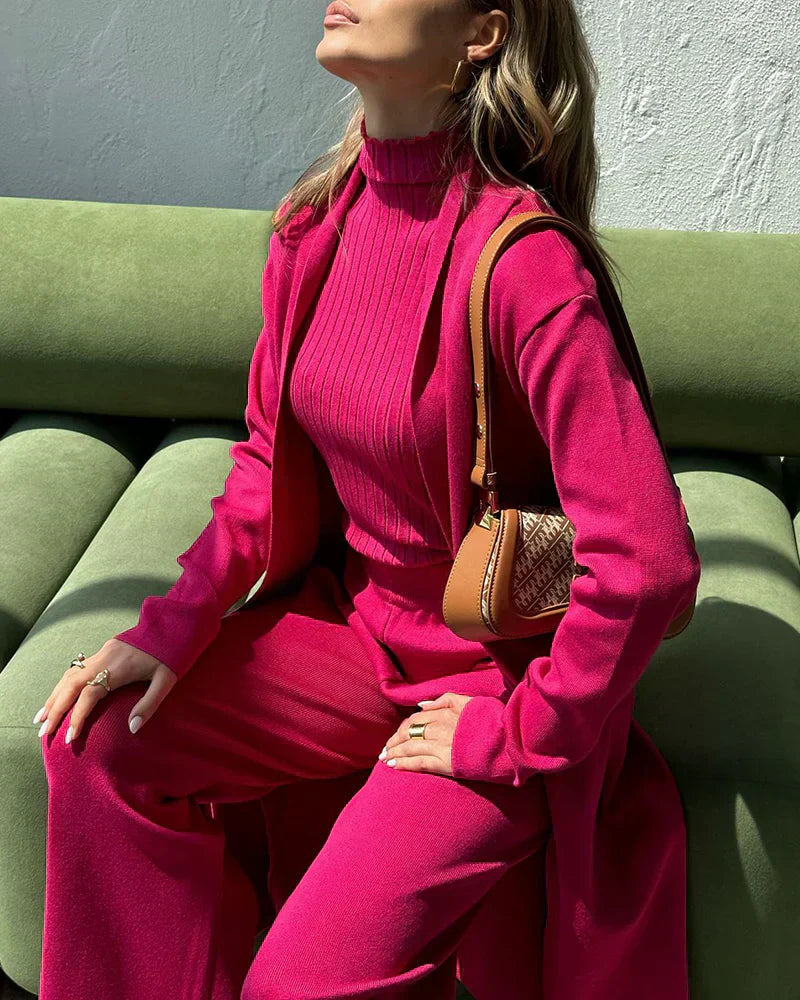 Ella™ - Ensemble stylé et confortable en trois pièces