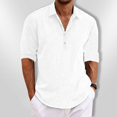 TYLER | Chemise en lin décontractée