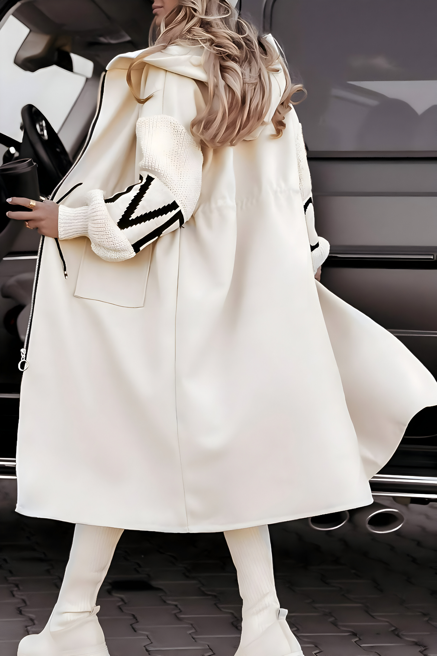 Rosana - Veste coupe-vent longue