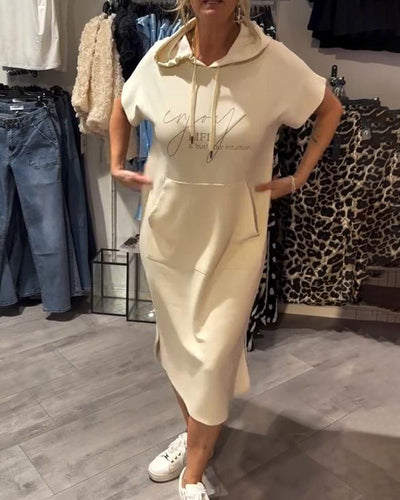 Saskia™ | Robe Décontractée à Capuche