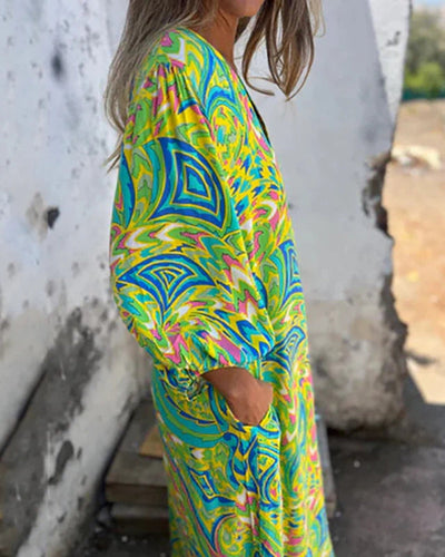 LARESA - Robe longue bohème