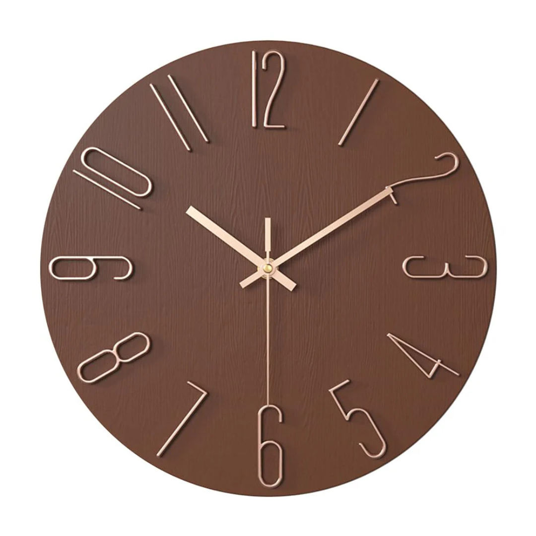 Noble - Horloge murale moderne pour le salon