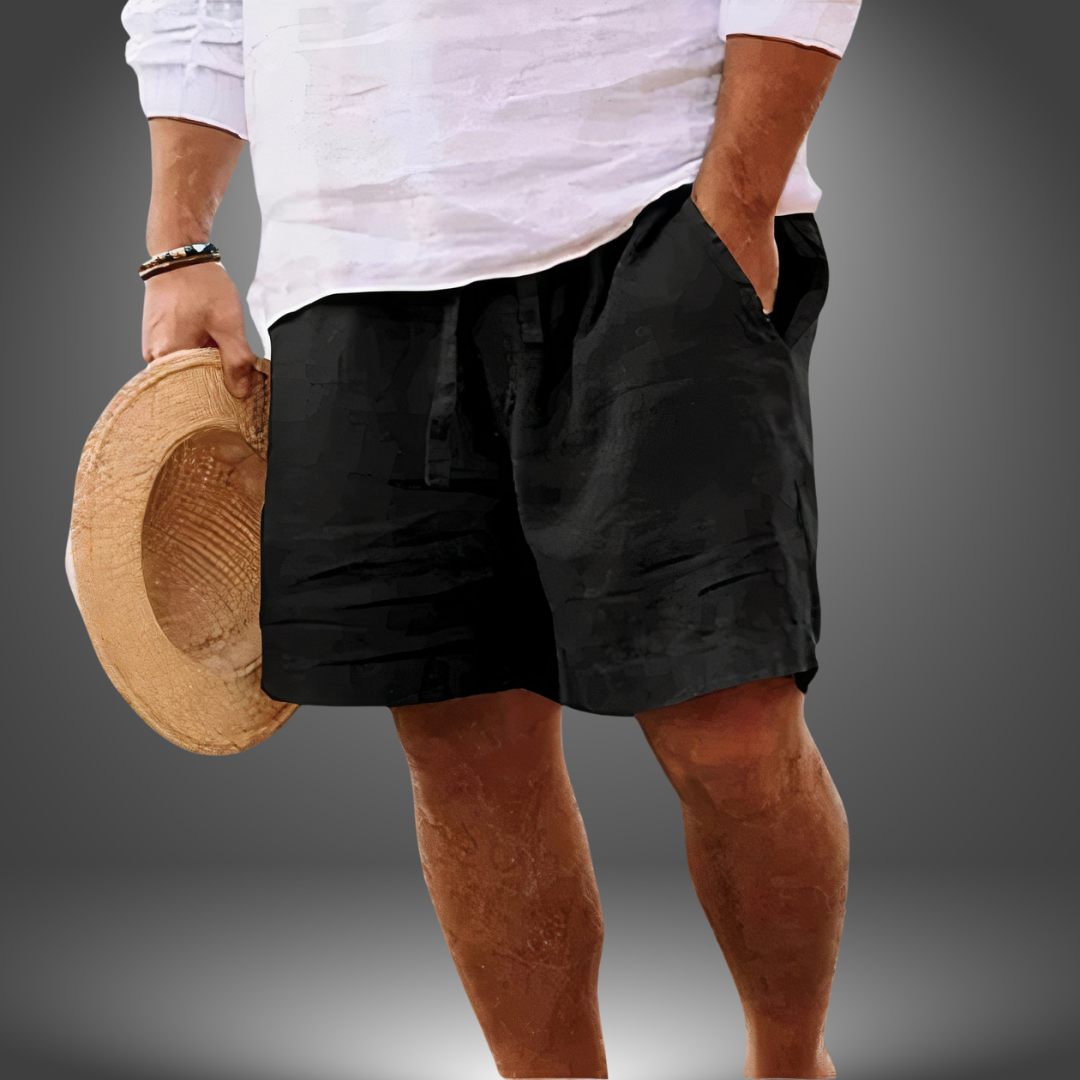Zach | Short en lin fait main