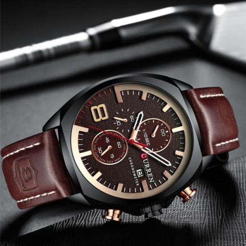 Montre Chronographe Sportive Militaire Étanche