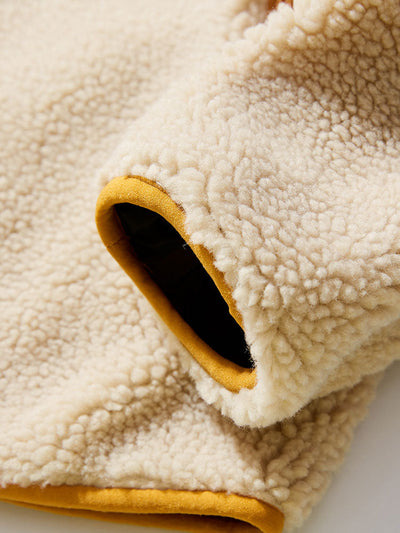 Veste en fausse fourrure Teddy zippée CRERI