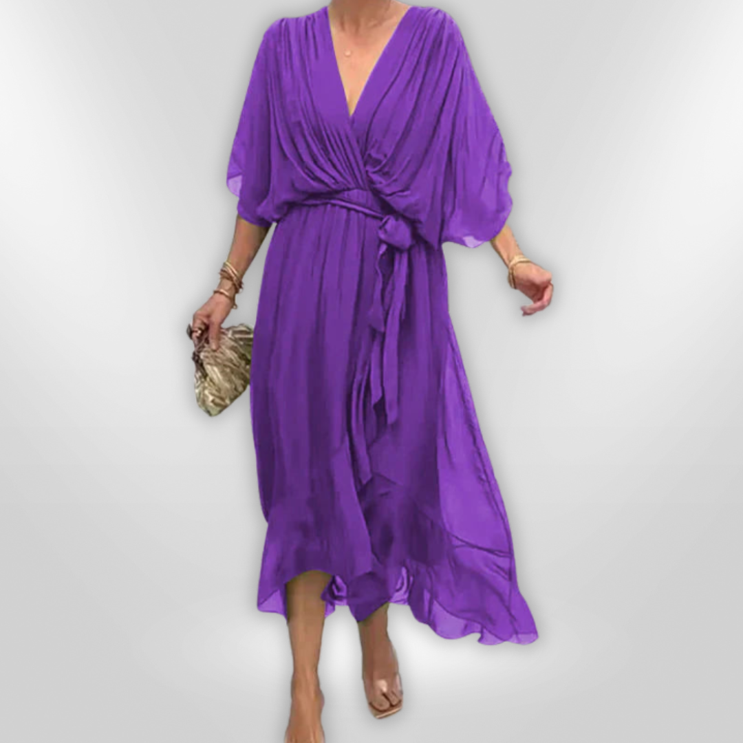 MONICA | robe en mousseline