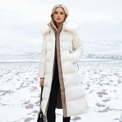 Camila™ - Parka d'hiver luxueuse avec capuche en fourrure