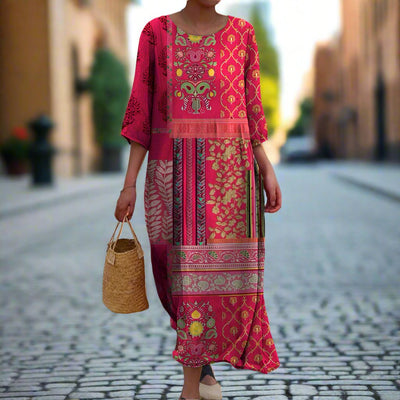Marlene – Robe Boho-maxi fluide