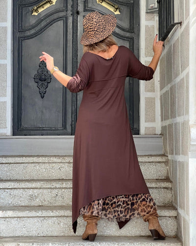 BORENA - ROBE TUNIQUE ÉLÉGANTE