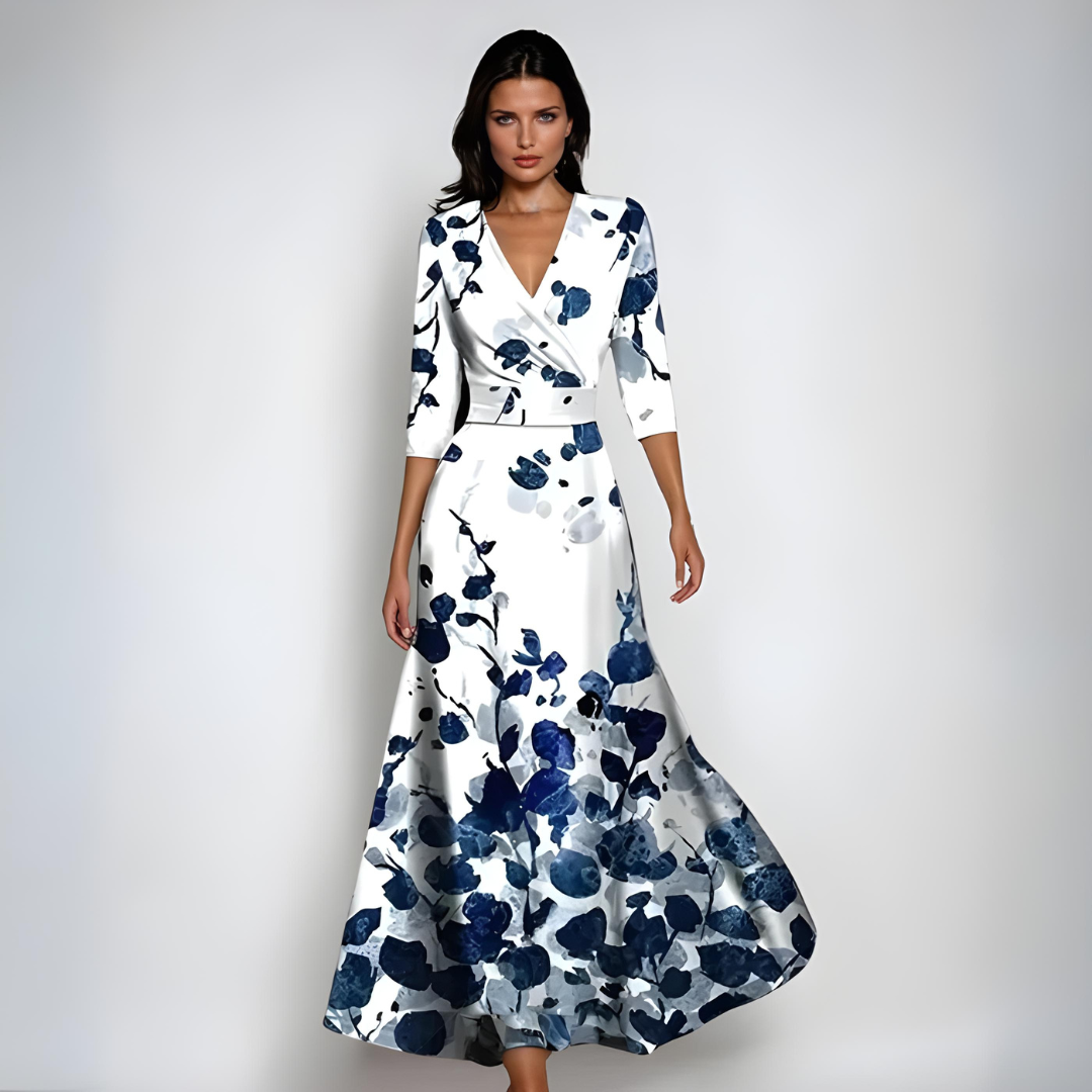 Emily | Robe de fleur de luxe