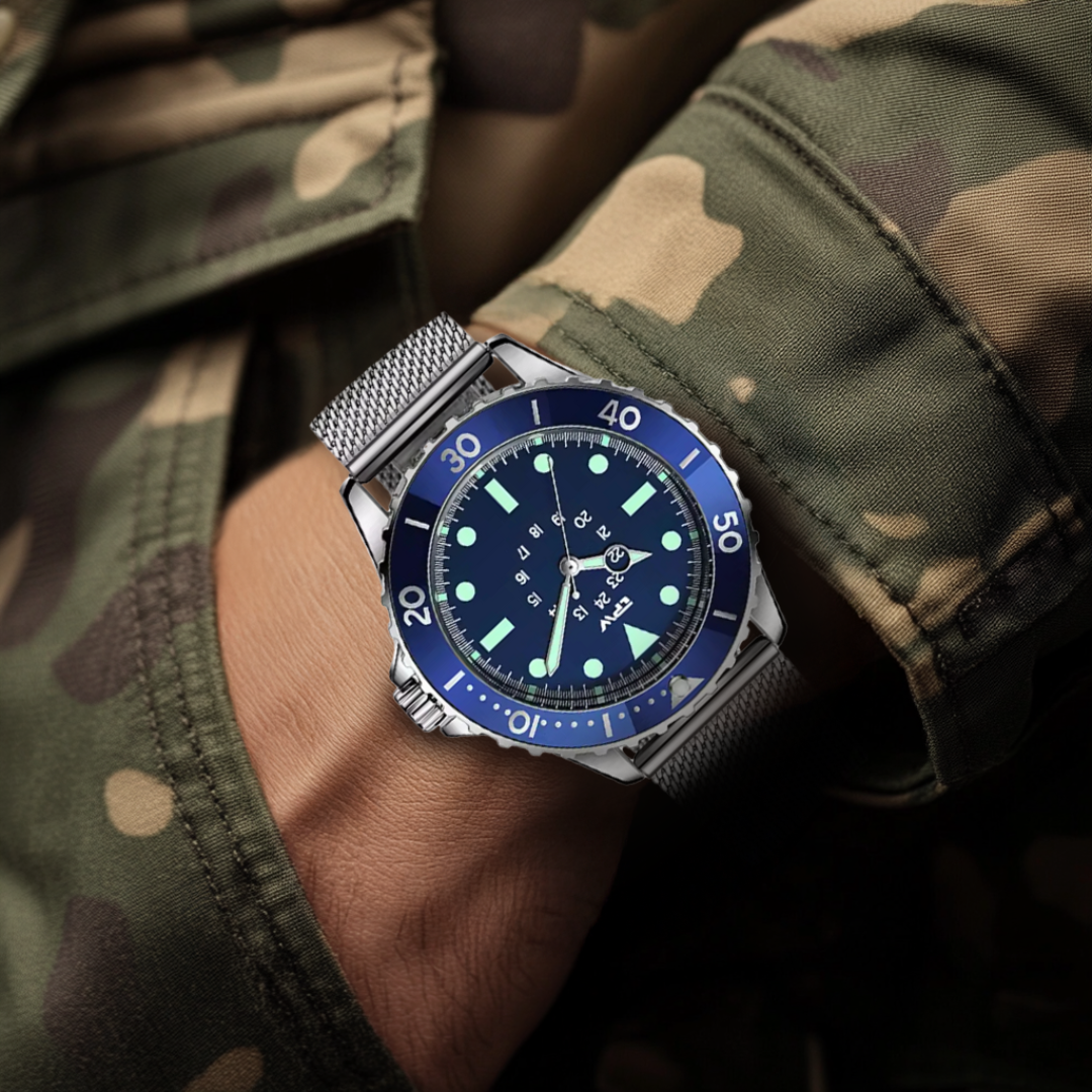 Montre de Terrain Tactique Style Plongeur