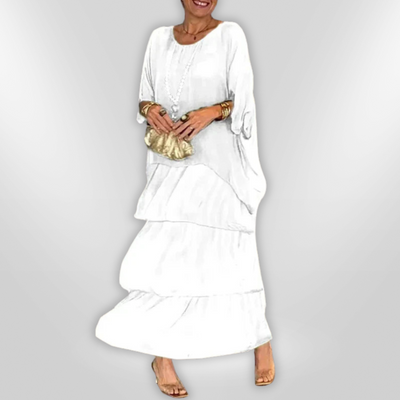 VENISA | robe en mousseline de soie