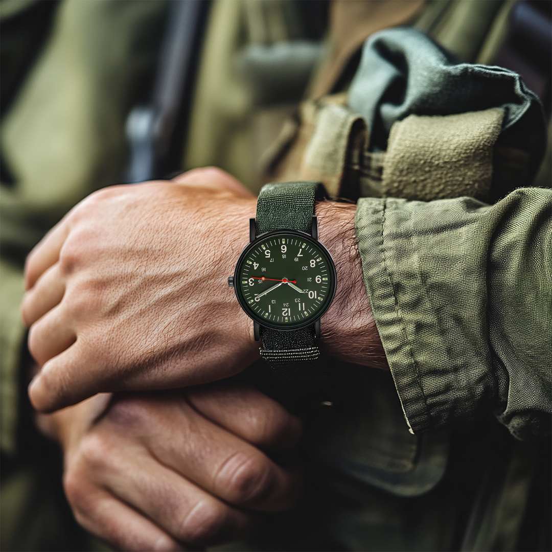 Montre-Bracelet de Luxe à Quartz